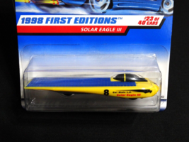 Hot Wheels 1998 First Editions Solar Eagle III #23 of 40 Cars 1:64 Scale - $1.73