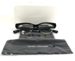 Marc Jacobs Eyeglasses Frames 314 807 Polished Black Gold Cat Eye 50-17-140 - £73.70 GBP
