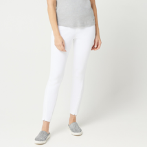 H by Halston Ladies Womens Ankle Jegging with Zipper Detail White Plus S... - £22.79 GBP