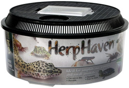 Lees HerpHaven Round Terrarium for Amphibians, Reptiles, and Small Animals 1 cou - £24.74 GBP