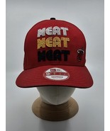 Miami Heat New Era Snapback Hat Cap Red HWC Medium Large NBA - €15,25 EUR