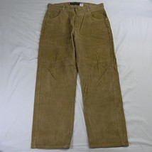 Levi&#39;s Silvertab 36 x 32 Khaki Wide Wale Corduroy Vtg 90s Y2K Loose Mens Pants - £78.21 GBP