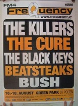 The Killers Cure Korn Bush Beatsteaks Poster German Tour - £49.32 GBP