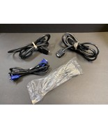 Computer Cables and Cords and More UNTESTED - £4.12 GBP