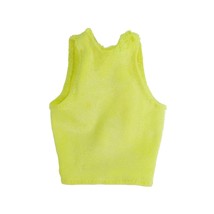 Vintage Barbie &amp; The Rockers Real Dancing Action Diva Neon Yellow Tank Top 3159 - £7.98 GBP
