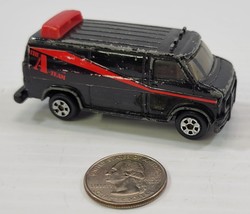 KK) Vintage ERTL GMC A-Team Diecast Van 1983 Stephen J Cannell Black - $5.93