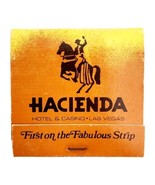 Hacienda Hotel And Casino Vintage Matchbook Downtown Las Vegas Unstruck ... - $19.99