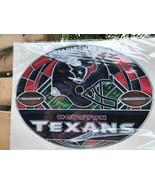 Houston Texans Football NFL 11&quot; x 14&quot; Oval Ultra Decal Sports Souvenir U... - $14.03 CAD