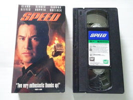 Speed VHS Tape starring Keanu Reeves, Dennis Hopper and Sandra Bullock 1996 - £5.56 GBP