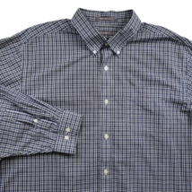 Eddie Bauer Shirt Mens XL Plaid Wrinkle Free Relaxed Fit Button Down Lon... - $22.96