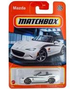 Matchbox &#39;15 Mazda MX-5 Miata whi White 61/102 - £6.33 GBP