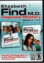 Elizabeth Find M.D. Diagnosis Mystery Season 1&amp;2 (PC/MAC-CD, 2012) - NEW DVD BOX - £4.00 GBP