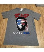 MAD Engine RAD White &amp; Blue Graphic Print T-shirt Men&#39;s Small Gray - €17,04 EUR
