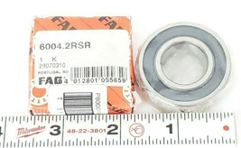 NIB FAG 6004.2RSR BALL BEARING SINGLE ROW DEEP GROOVE 60042RSR - £12.72 GBP