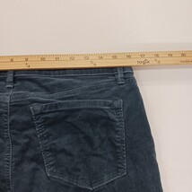 Ann Taylor Loft Women's Greenish Blue Modern Skinny Corduroy Pants Sz 10 (32×27) image 8
