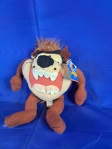 Taz Plush Stuff Animal 1997 NWT 6 in Vintage VTG New With Tags NOS OLD S... - $14.01
