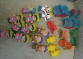Vintage 1989 Lot of 27pcs Peanuts McDonald&#39;s Happy Meal Toys Snoopy Lucy Charlie - £14.73 GBP