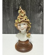 Signed Bonni Porter Bisque Figurine Woodland Fairy Elf Girl Numbered 5/18 - £78.11 GBP