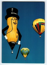 Planters Peanut Postcard Original Hot Air Balloon RJ Reynolds Mister Nut Cane - $16.63