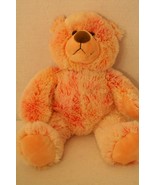 VTG Build a Bear Workshop Coral Orange White Bear Plush Suffed Animal tie-dye - $74.95