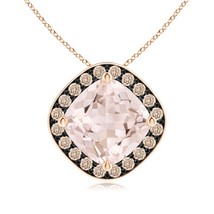 Authenticity Guarantee

ANGARA Natural 1.36 Ct Morganite Halo Pendant with Br... - $791.10