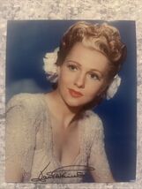 8 X 10 Autographed Photo Joan Fontaine Hollywood Movie Studio Still - $99.00