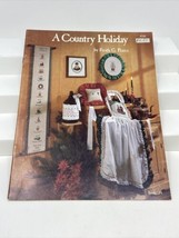 Freida G. Pearce Christmas Cross Stitch Patterns A Country Holiday Bookl... - £5.51 GBP