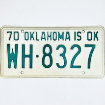 1970 United States Oklahoma Washington County Passenger License Plate WH... - $17.55 CAD