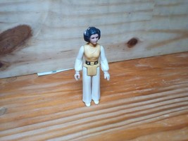 Star Wars 1977 Princess Leia Action Figure Hong Kong Khaki Color Htf Vintage - $13.84