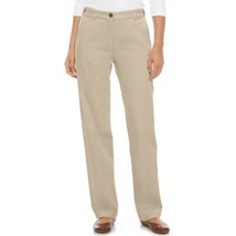 NWT LL Bean Womens Petite Size 10 10P 10x26 Comfort Waist Bayside Cropped Pants - $24.50