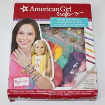American Girl BeForever Crafts Dream Bracelet Kit 7 Charms &amp; Thread Brand New - £5.58 GBP