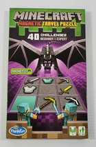 MS) Minecraft Magnetic Travel Puzzle by Thinkfun 40 Challenges Beginner ... - £7.75 GBP
