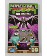 MS) Minecraft Magnetic Travel Puzzle by Thinkfun 40 Challenges Beginner ... - £7.82 GBP