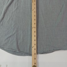 Stafford Executive Men's Gray Cotton Long Sleeve Button Up Shirt Size 17.5 image 5