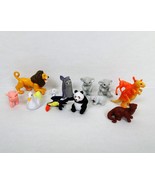 Lot of 13 Plastic Animals Figurines Toys Pocket Hand Size Prehistoric Wi... - $20.15 CAD