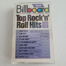 Billboard Top Rock &#39;n&#39; Roll Hits 1963 By Various Artists Music Cassette Vintage - £7.04 GBP
