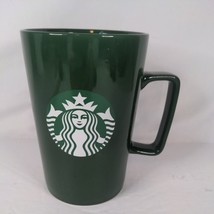 Starbucks 2020 Green Mug W/ White Mermaid Logo 15 Fl. OZ Cup - £9.14 GBP