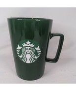 Starbucks 2020 Green Mug W/ White Mermaid Logo 15 Fl. OZ Cup - £9.36 GBP
