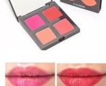 The Body Shop 4 Color Poppy Lip Palette Satin Balm Red Nude Coral Pink NEW - £9.22 GBP