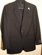 Jos A Bank Business Express Gordon 40 R BLACK  Wool Jacket Blazer NWT $395.00 - £40.16 GBP