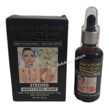 Glutathione injection gluta terminal white serum and strong  whitening s... - £38.23 GBP