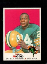 1969 Topps #168 Willie Wood Exmt Packers Hof Nicely Centered *X43507 - $24.50