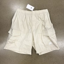 NWT Nike DM6833-072 Men&#39;s Club Woven Unlined Utility Cargo Shorts Light Bone S - $44.95