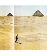 1968 Sakkara Walter Emery Egyptian Desert Pyramids Centerfold Life Mag H... - £19.83 GBP