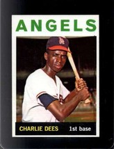 1964 Topps #159 Charlie Dees Exmt (Rc) Angels *X62278 - £2.11 GBP