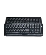 Lots of 2 Microsoft Wireless Desktop 800 Black Keyboard Model 1455 No Re... - $14.03