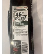 NEW Troy Bilt MTD 490-110-M118 46-Inch Mulching Deck 3 Blade Set - $35.63