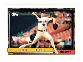 1992 Topps #184 Jimmy Jones Houston Astros - £1.25 GBP