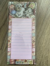 Dog Puppy Cute Note Pad Shopping List Magnetic Memo To Do List NEW - $4.33