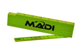 MADI MPFR-6 6&#39; Inside Reading Fiberglass Folding Ruler - $27.17